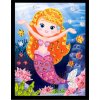 Mozaika mini obrázek mořská panna 10x16cm