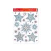 okenní fólie vánoce glitr 30x42cm