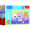 minipuzzle minimaxi 20 dilku prasatko peppa peppa pig 4 druhy v krabicce 11x8cm 24ks v boxu 4