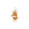 kralik privesek plys 7x10cm hnedo bily 0m 1