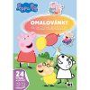 omalovanky a4 se samolepkami prasatko peppa