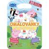omalovanky se samolepkami prasatko peppa
