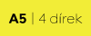 A5 - 4 dírky