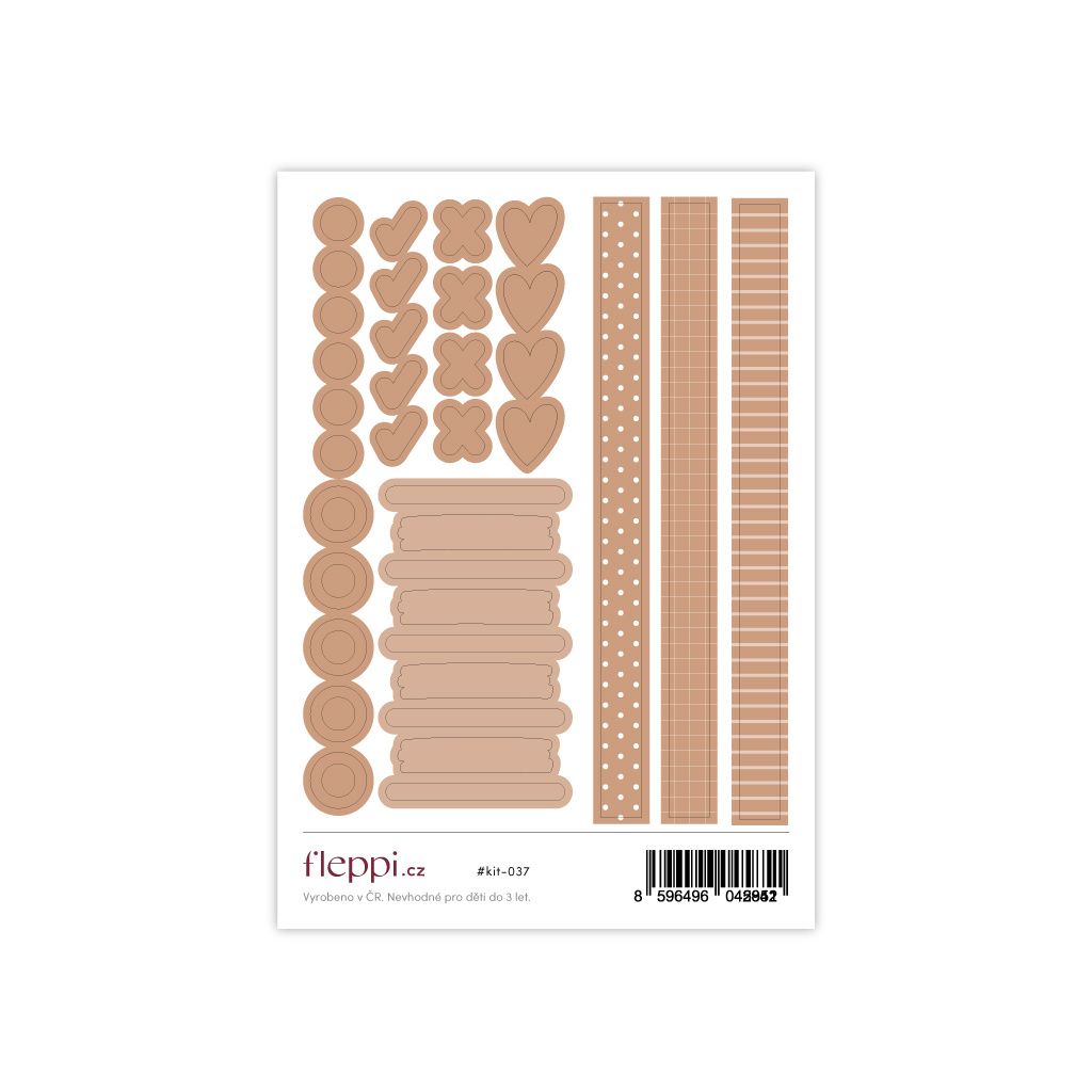 Samolepkový kit | Listopad – Color Coding
