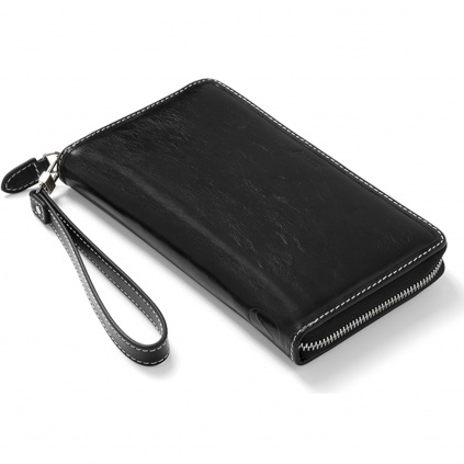 Diář Filofax Malden Zip | Personal-Compact Černá