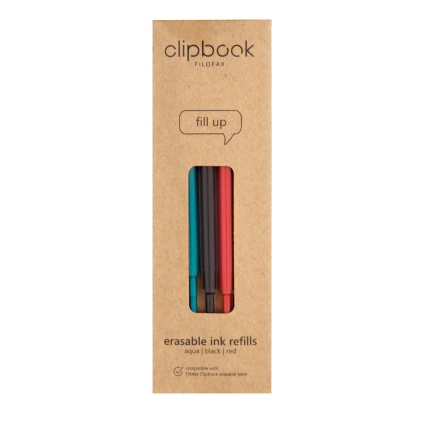 Náplň do gumovacího pera Filofax Clipbook | mix barev