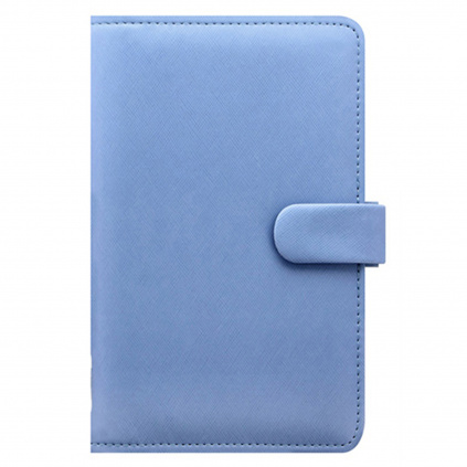 Diář Filofax Saffiano |  Personal-Compact Pastelová modrá