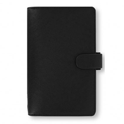 Diář Filofax Saffiano |  Personal-Compact Černá