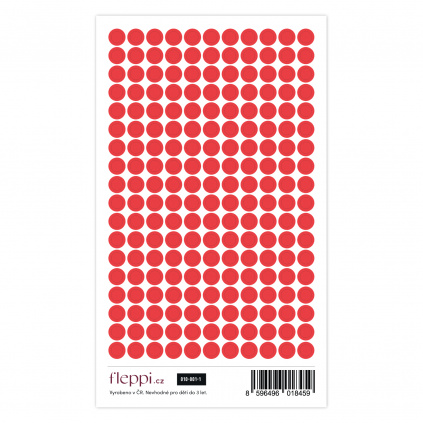Color coding kolekce | červená – kolečka
