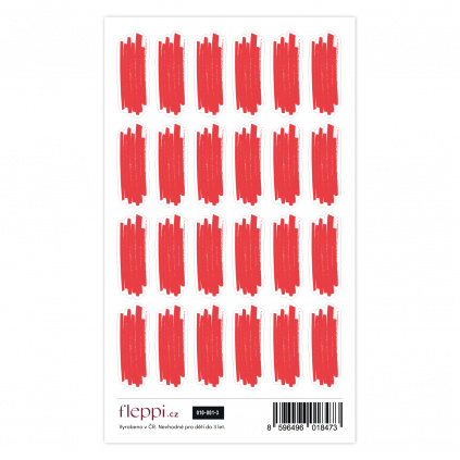 Color coding kolekce | červená – čmárance