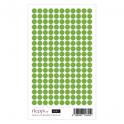 Color coding kolekce | zelená – kolečka