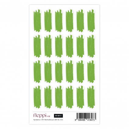 Color coding kolekce | zelená – čmárance