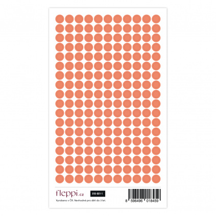 Color coding kolekce | broskvová – kolečka