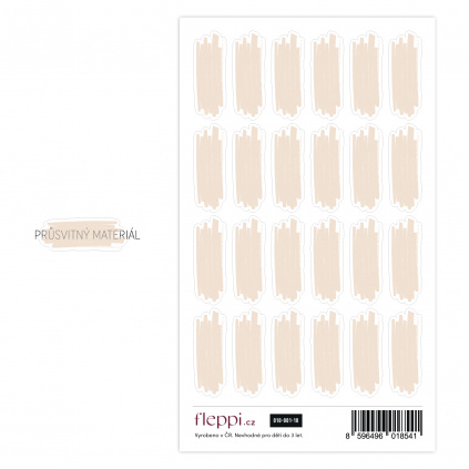 Color coding kolekce | nude béžová – čmárance průsvitné