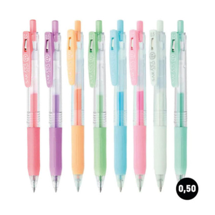 Gelové pero Zebra Sarasa - Milk | 0.50 mm
