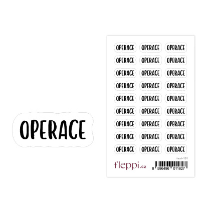 operace