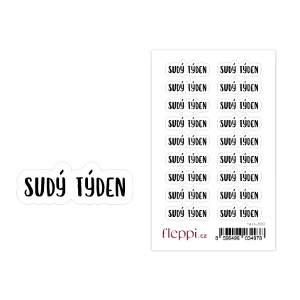 sudy tyden