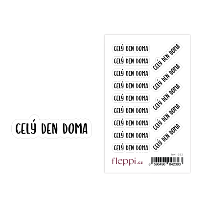 celý den doma