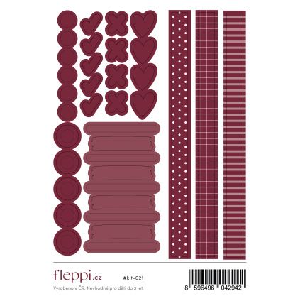 Samolepkový kit | Září – Color Coding