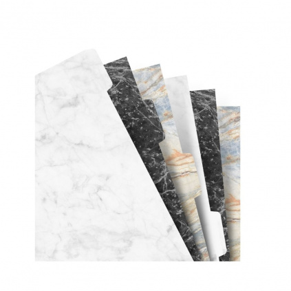 Mramorové rozřazovače Filofax Notebook | A5