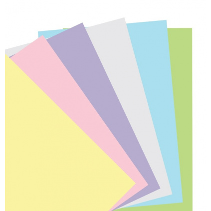 organiser refill a5 pastel plain paper 3