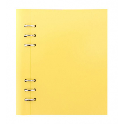 Filofax Clipbook Pastel | A5 Pastelově žlutá