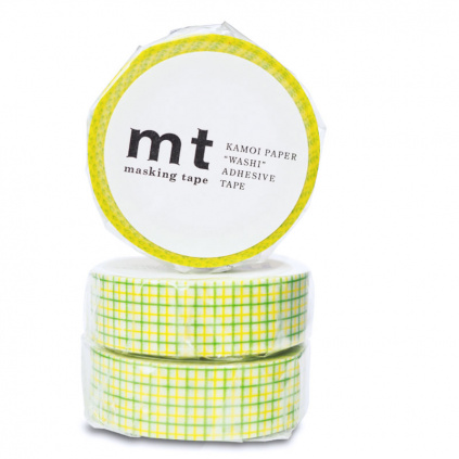 Washi páska Hougan Lemon x Kusa | 15mm x 10m