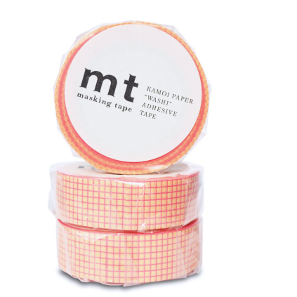 Washi páska Hougan Peach on Cream | 15mm x 10m