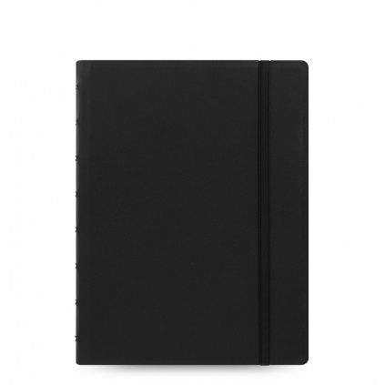 filofax notebook a5 black large 1