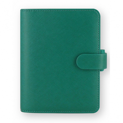 Diář Filofax Saffiano | Pocket Akvamarínová