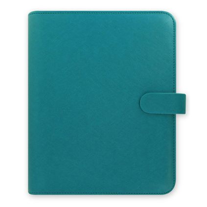 Diář Filofax Saffiano MODULAR | A5 Akvamarínová