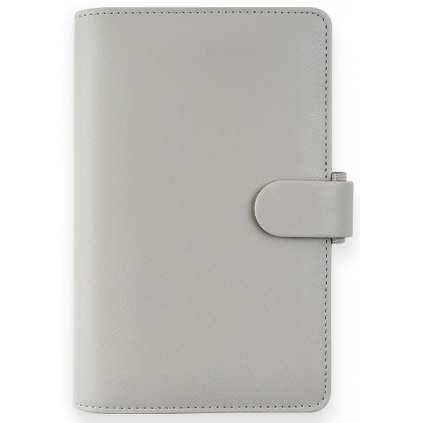 Diář Filofax Saffiano | Personal Compact Granite