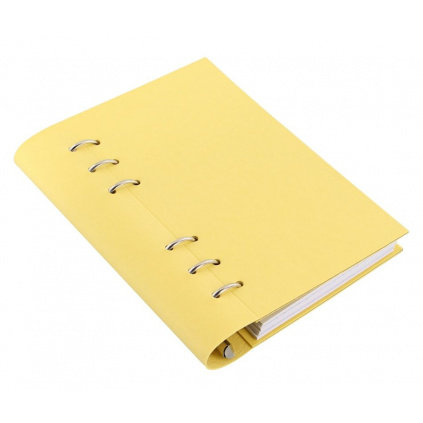 Filofax Clipbook Pastel | Personal Pastelová žlutá