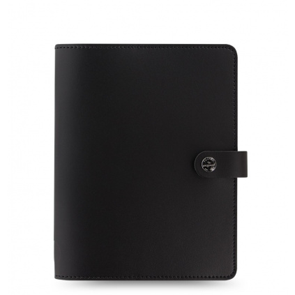 Filofax, Desky se zápisníkem, The Original, A5, černá  fleppi náplň na zbytek roku 2025