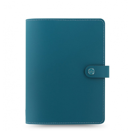 Filofax, Desky se zápisníkem, The Original, A5, tyrkysová  fleppi náplň na zbytek roku 2025