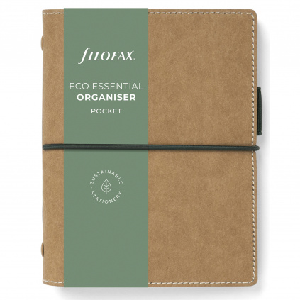 Diář Filofax Eco Essential | Pocket golden oak