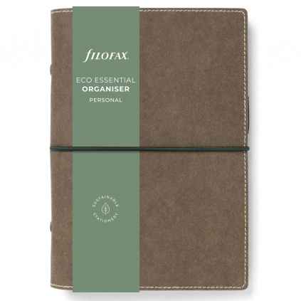 Diář Filofax Eco Essential | Personal dark walnut