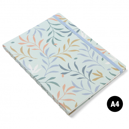 Filofax Notebook Botanical | A4 Mint