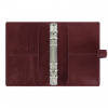 Diář Filofax Lockwood | Personal Rubínová  fleppi náplň na zbytek roku 2025