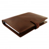 Diář Filofax Lockwood | A5 Hnědá  fleppi náplň na zbytek roku 2025