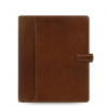 Diář Filofax Lockwood | A5 Hnědá  fleppi náplň na zbytek roku 2025