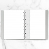 Filofax Pravítko | A5 Notebook Průhledná