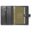 Diář Filofax Malden special edition | Personal Charcoal  fleppi náplň na zbytek roku 2025