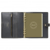 Diář Filofax Malden special edition | A5 Charcoal  fleppi náplň na zbytek roku 2025