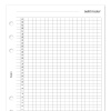 Náplň do diáře - Habit tracker - měsíční