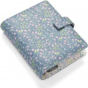 Diář Filofax Meadow | Pocket Modrá  fleppi náplň na zbytek roku 2025