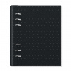 Clipbook Filofax Collection A5 Moonlight Black Front 023610BK