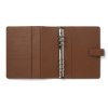 Diář Filofax Camden | A5, Mocha  fleppi náplň na zbytek roku 2025