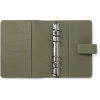 Diář Filofax Camden | Personal, Olive  fleppi náplň na zbytek roku 2025