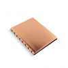 filofax saffiano notebook a5 rose gold iso